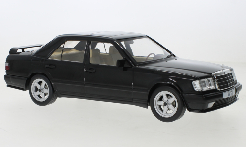 Mercedes-Benz W124 Tuning 1986 Zwart Metallic - 1:18